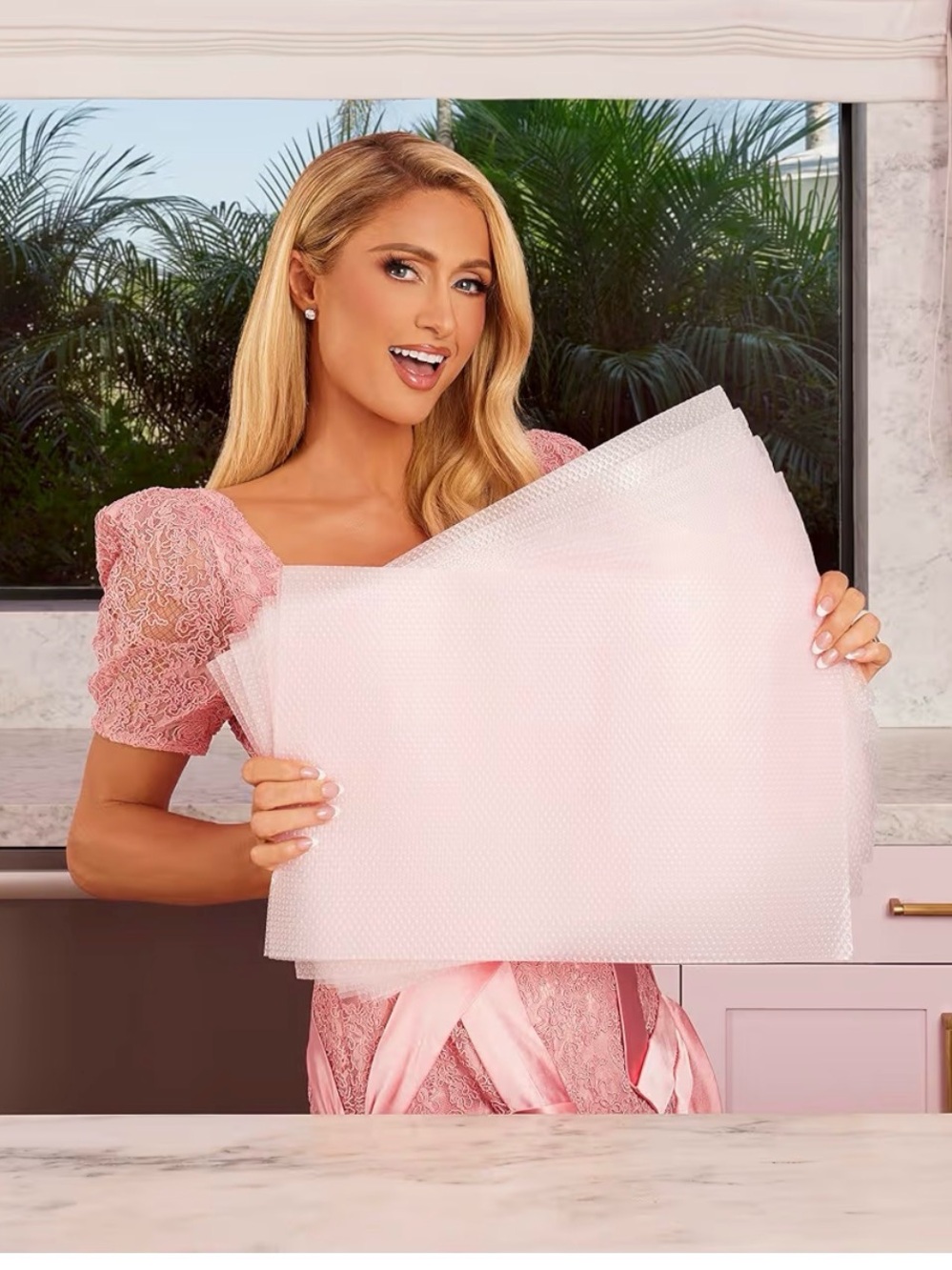 Paris Hilton Pink Bubble Wrap Sheets